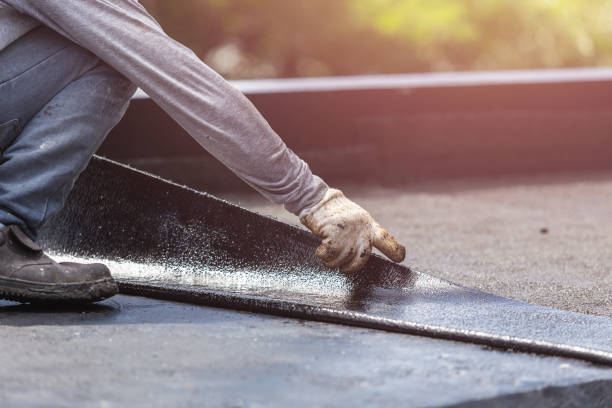 Professional Waterproofing technician working in New Holland, PA